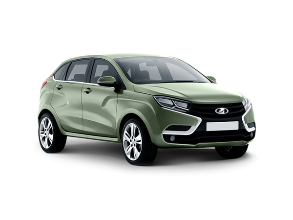 Lada XRay Цвет: Серо-бежевый Серый базальт